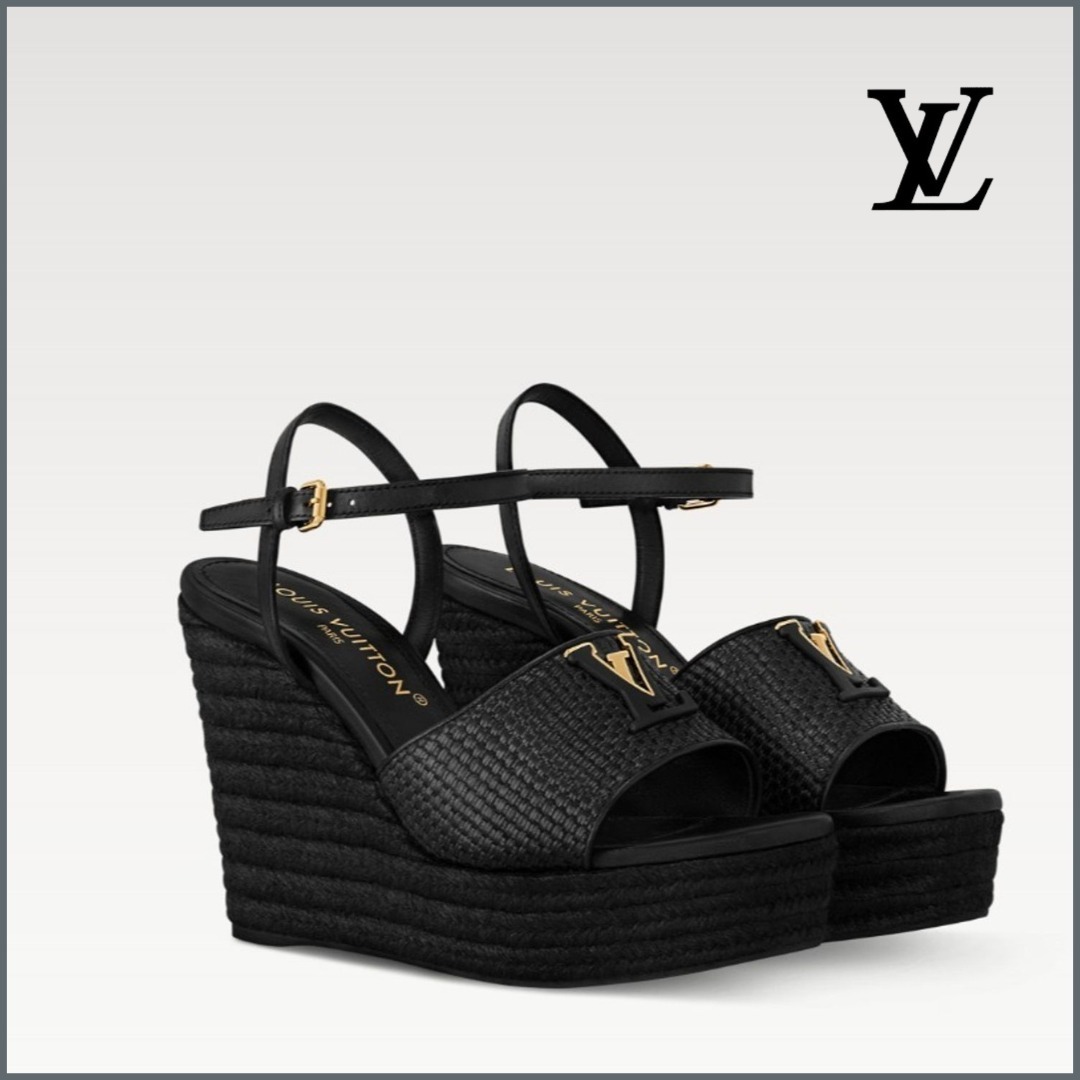 【新作♡】◆Louis Vuitton◆ウェッジサンダル