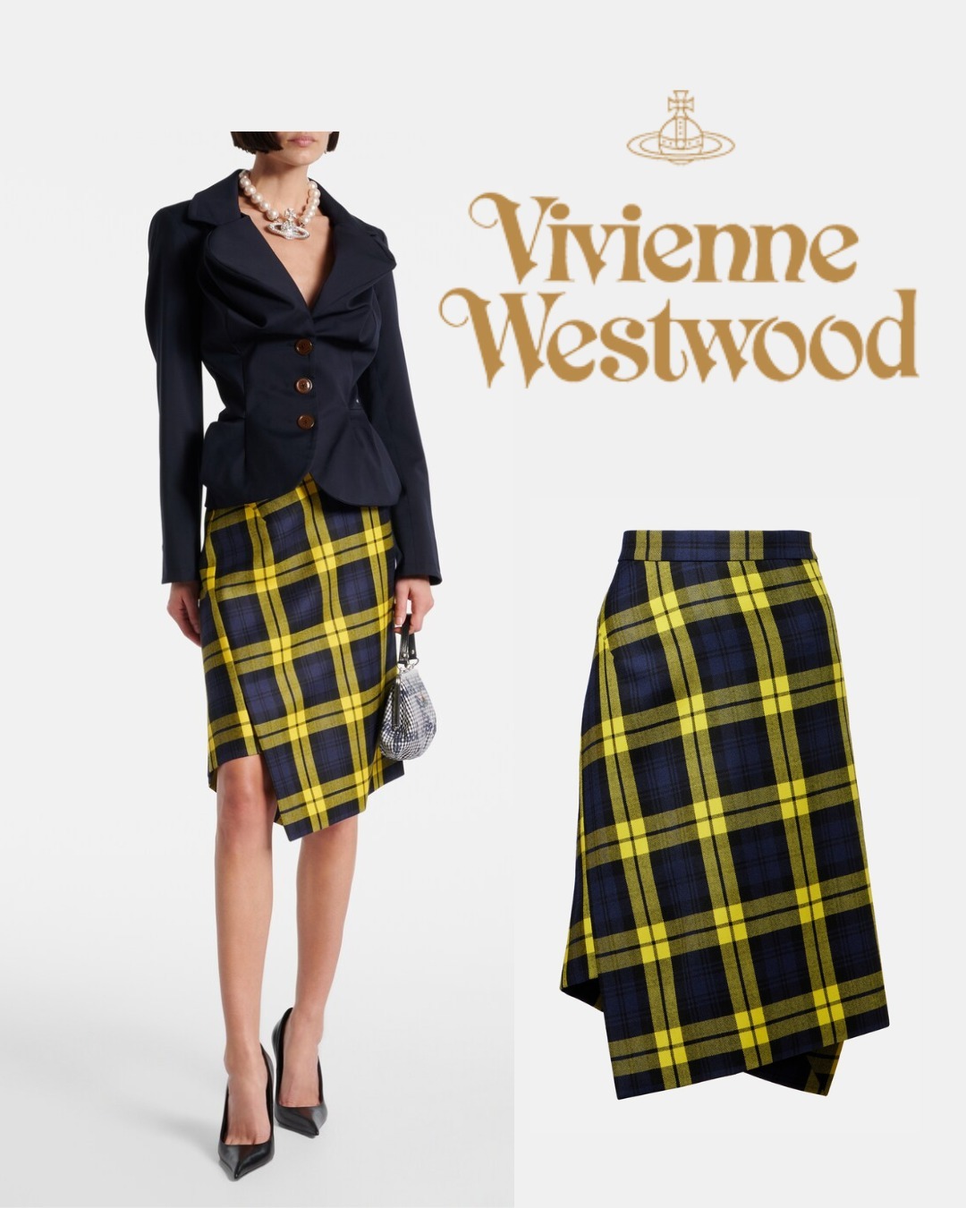 ☆新作☆【送料関税込】Vivienne Westwood ウールスカート