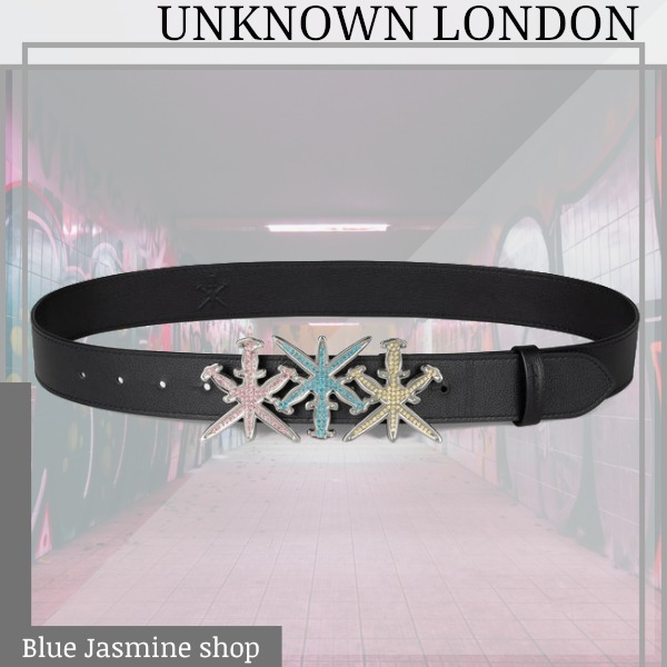 【すぐ届く・国内発】 UNKNOWN LONDON / Iced Out Dagger Belt
