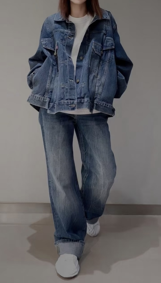 在庫確保済み《sacai×Levi's》リバーシブルベルトワイドデニム
