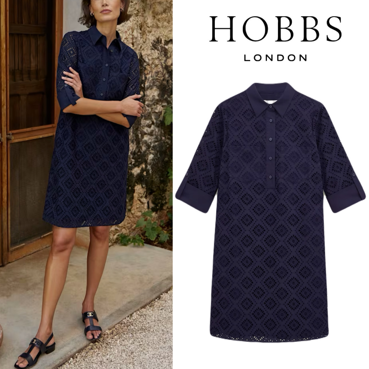 【HOBBS LONDON】マーシャ・ブロデリーのドレス 関税込