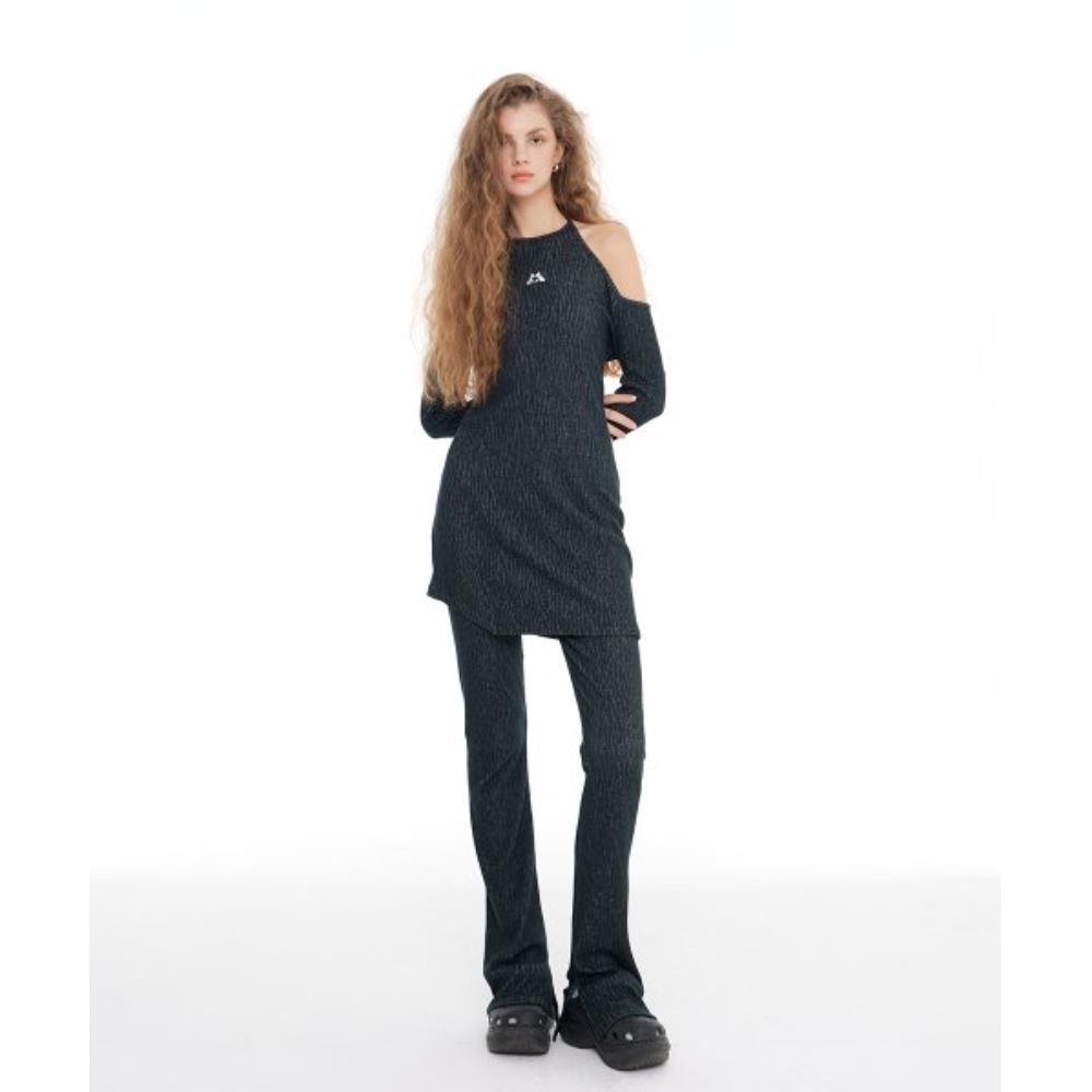 ◆ITZAVIBE◆ Halter neck set banding pants ICC22WPT18BK