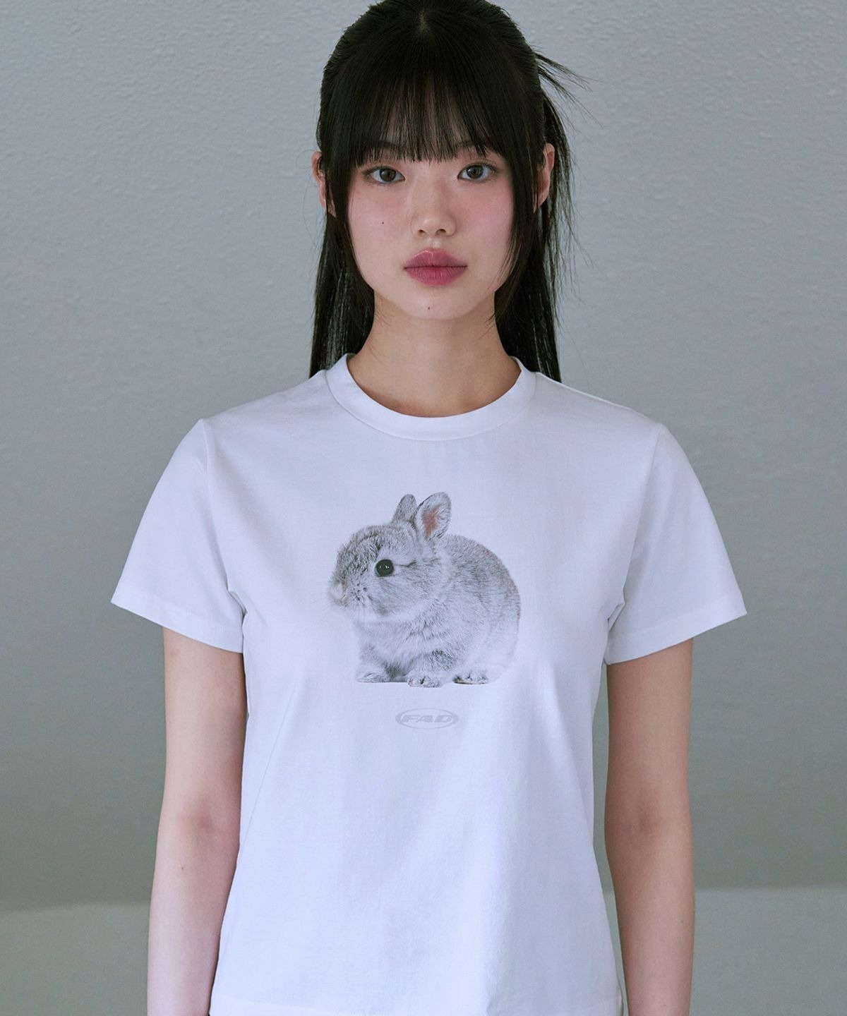 ●FAD● SWEETY GRAPHIC RABBIT T-SHIRT