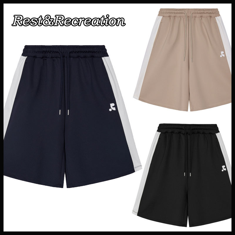 【REST&RECREATION】 COLORATION JERSEY SHORTS