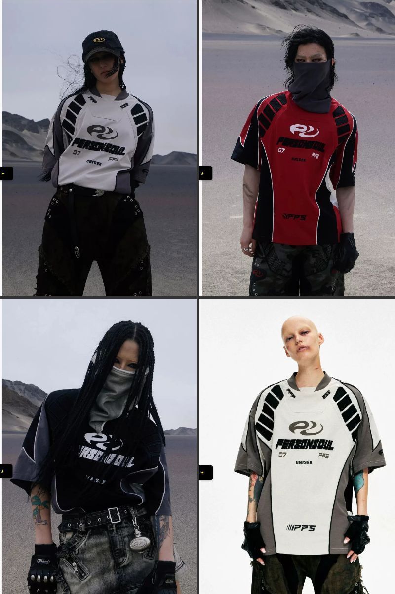 【関税送料込☆】personsoul レーシングTシャツ