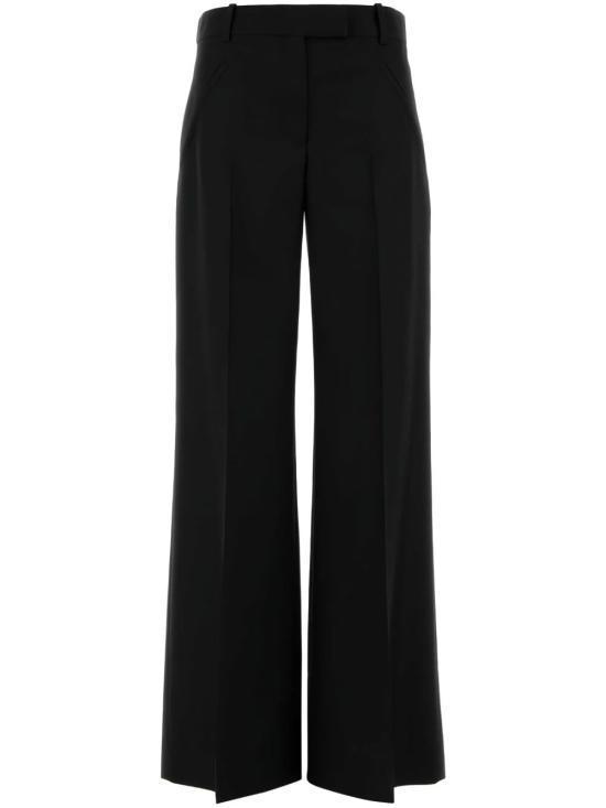 パンツ ALEXANDER MCQUEEN Women Straight Pants 818193 QJAEK1000 Blac