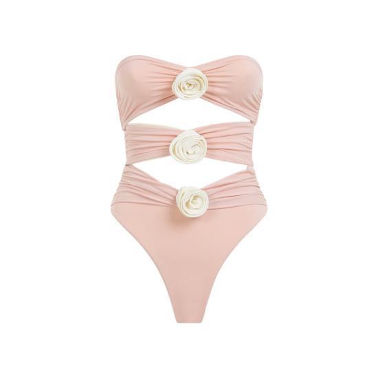 ビキニ LA REVECHE Women Swimsuit LR23VS Beige