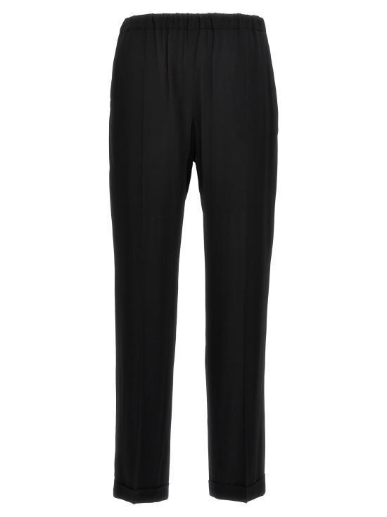 パンツ O BIANI Women Straight Pants CC801VI008190 Black