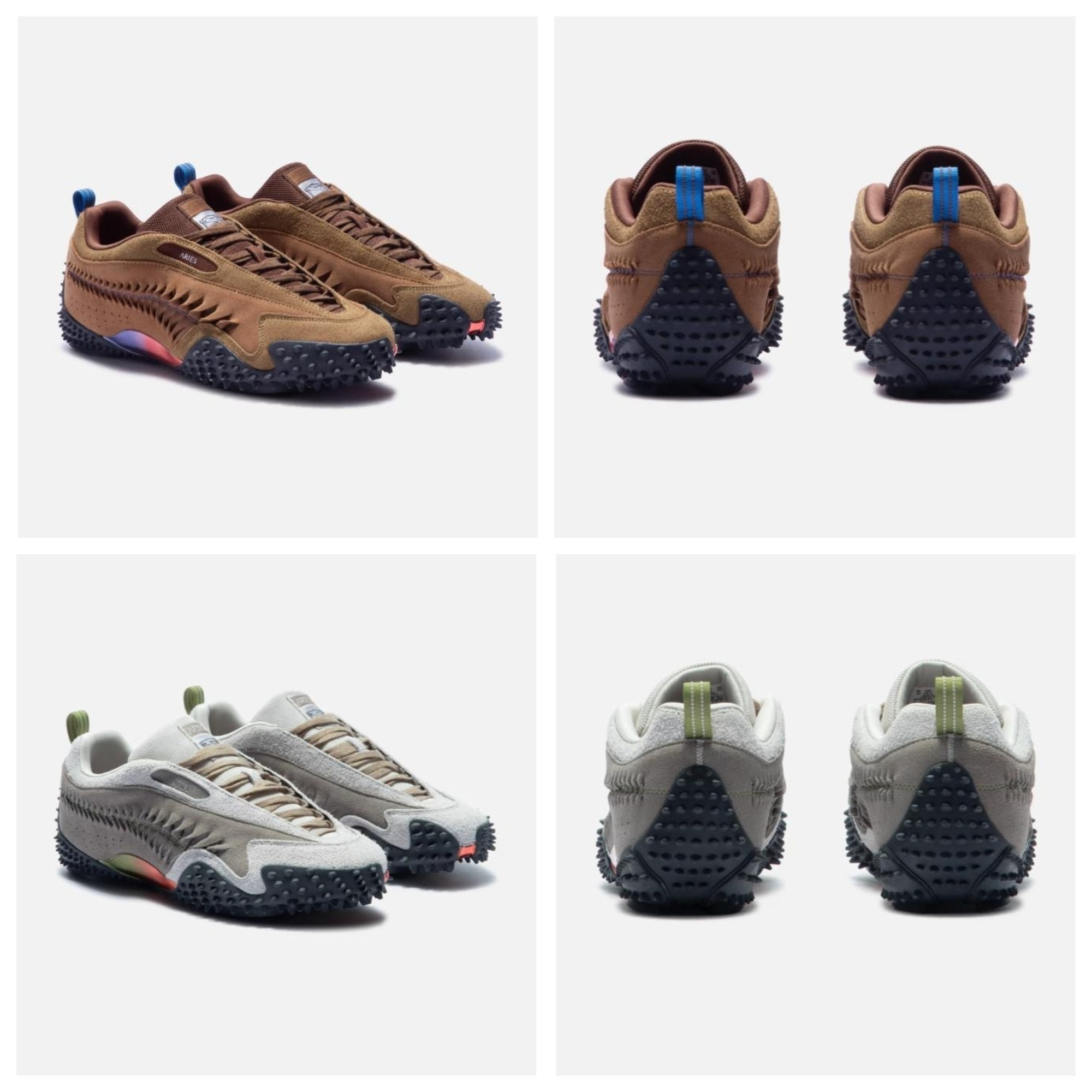 国内送/関税込 Puma x Aries Mostro Craft Aries スニーカー 2色