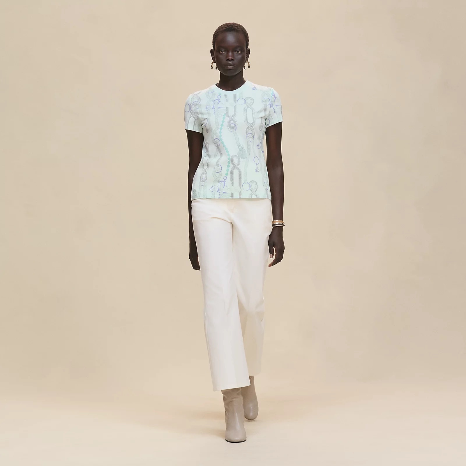 オシャレ♪HERMES★Tシャツ《パルフロワ・リミックス》コットン