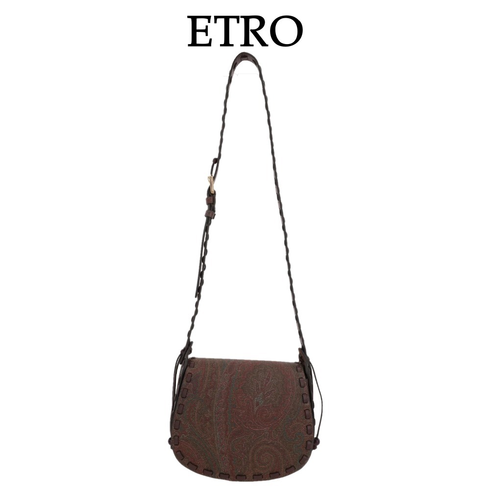 【ETRO】ドライア ペイズリープリント クロスボディバッグ