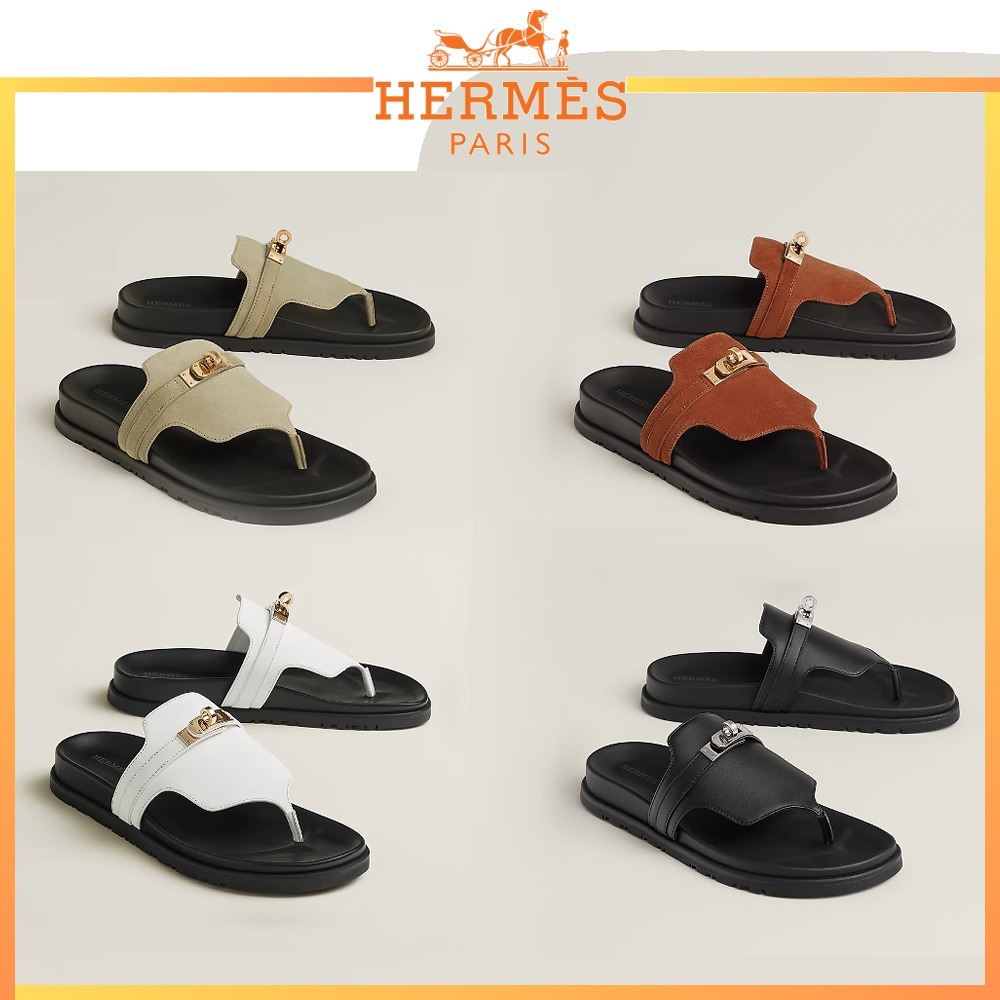 【都会的でスマートな印象】HERMES Empireサンダル