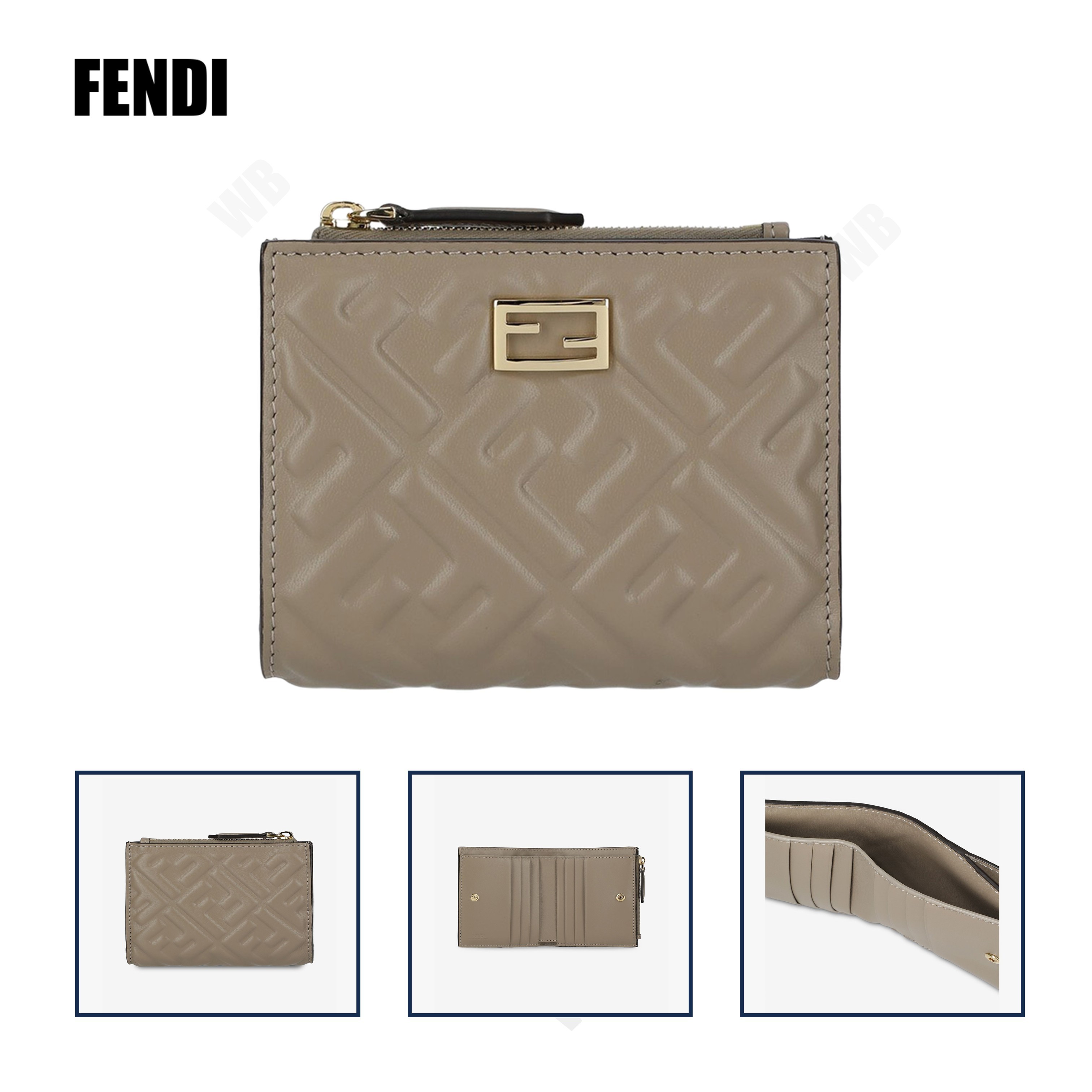 [FENDI] フェンディ スリムバゲット 財布 スモール ☆送料込☆
