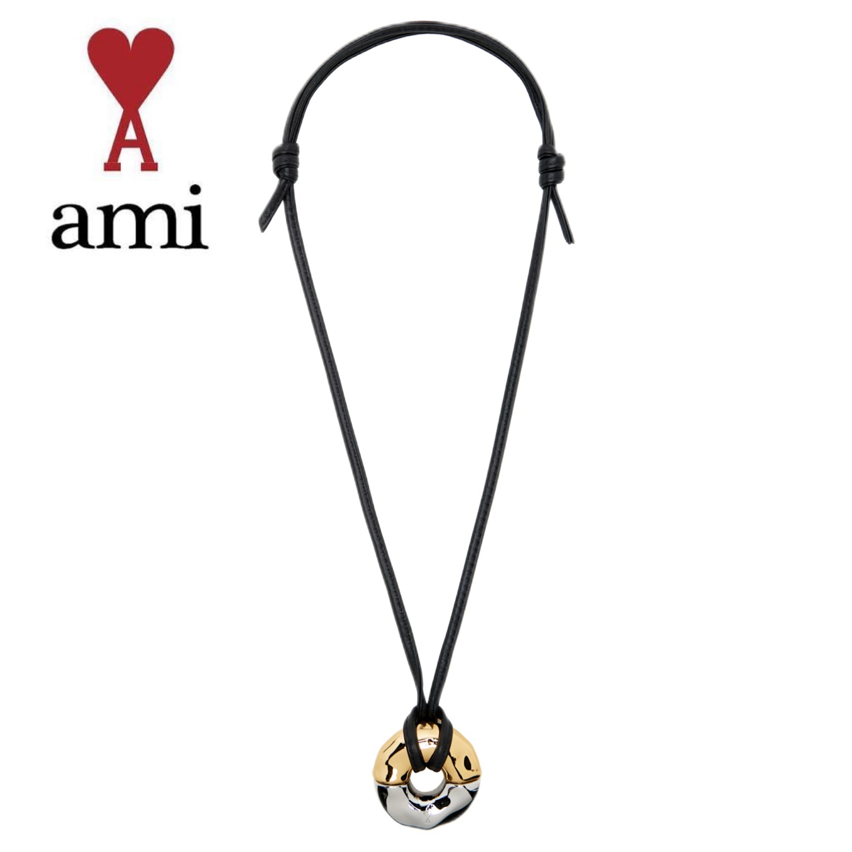 【AMI PARIS】 Brass Dune ネックレス