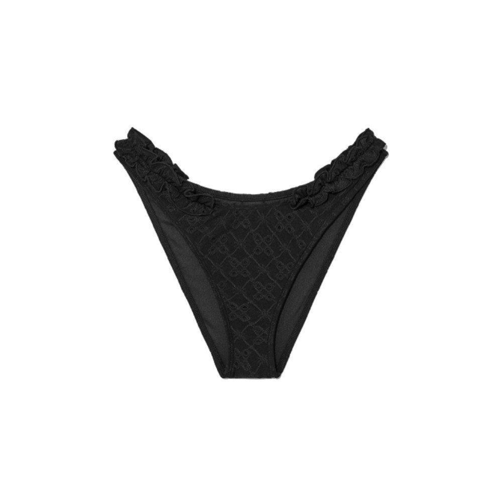 ★GLOWNY★GLOWNY★GLOWNY★ FRILL HIGH CUT BIKINI BOTTOM BLAC
