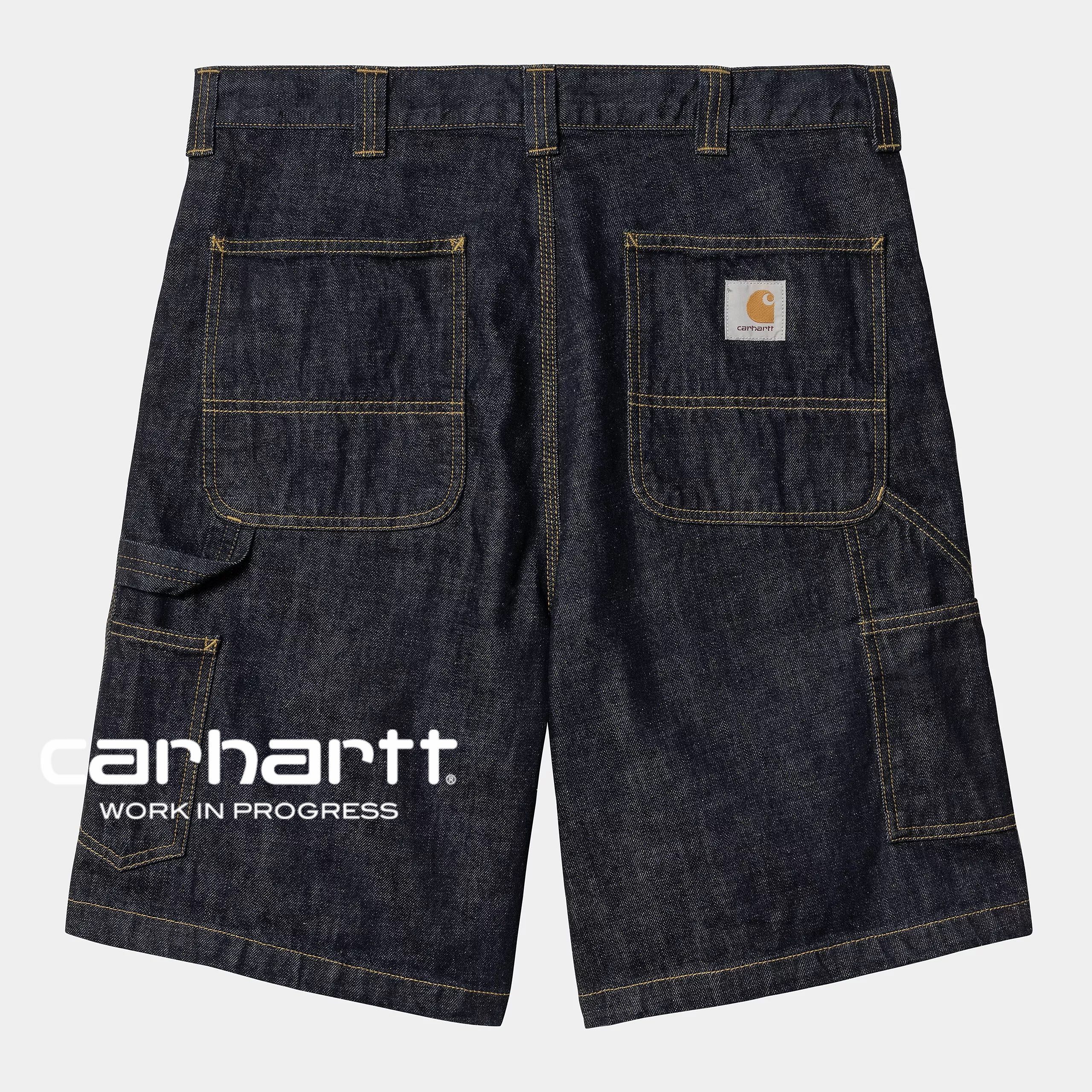 ★ドイツ発*carhartt WIP*新作*OG Single Knee デニムショーツ/D