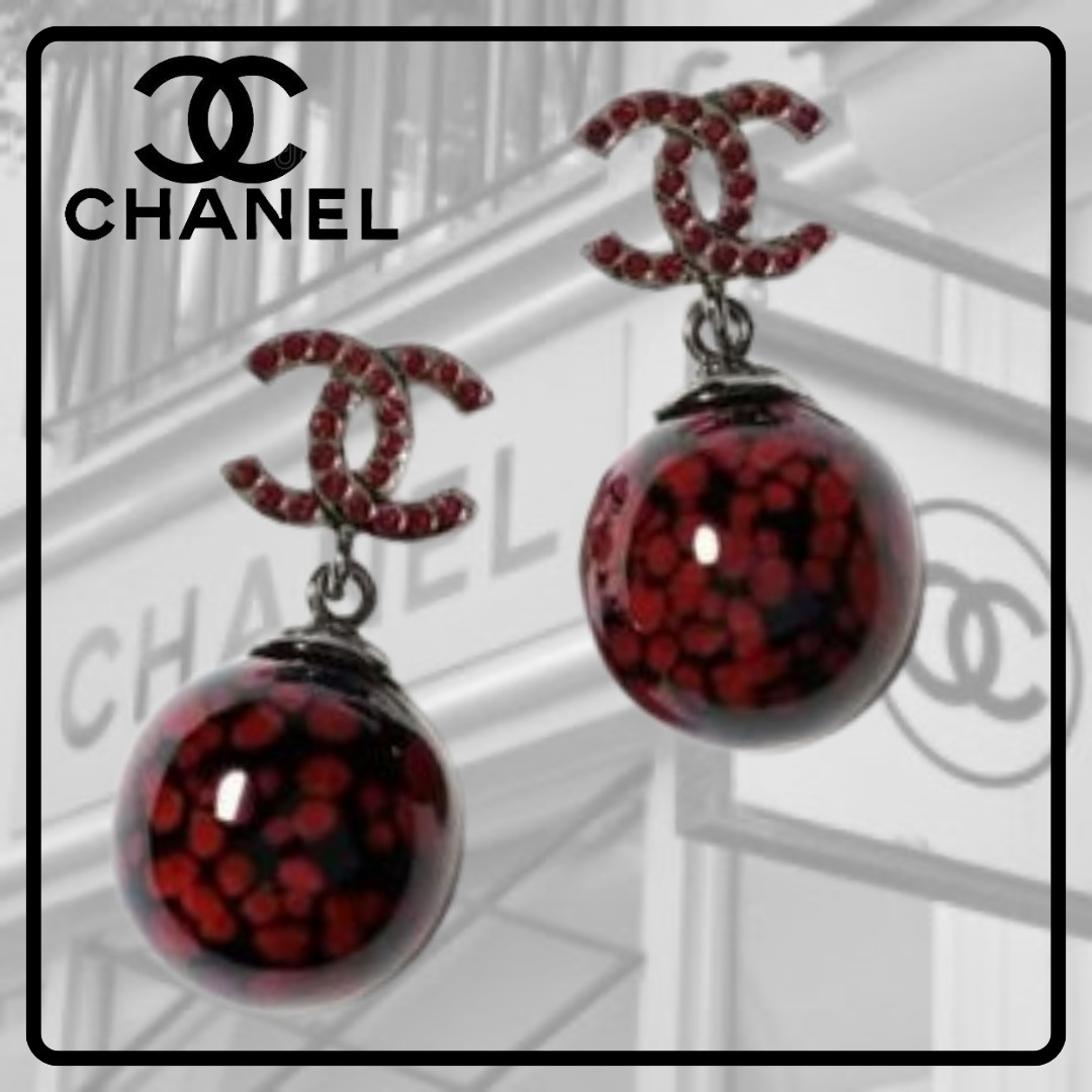 【気品あふれるアンティーク感♪】CHANEL ピアス