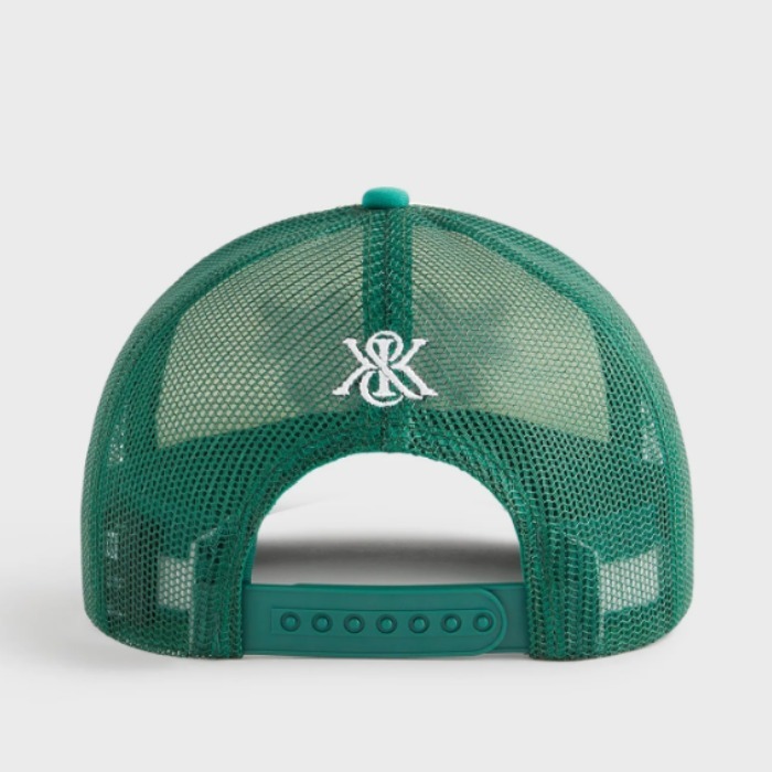 通気性抜群◎《KITH》ノーラン トラッカーキャップ バイカラー