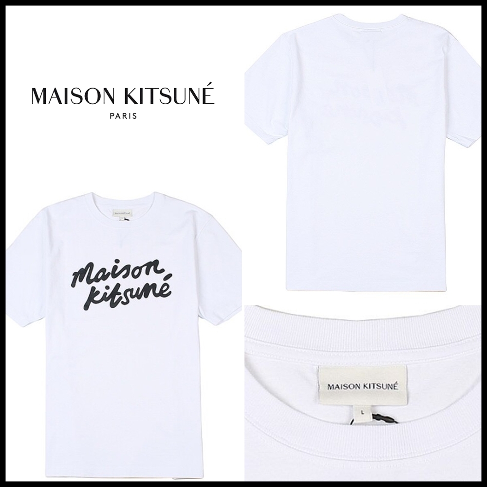【MAISON KITSUNE】ハンドライティング Tシャツ ☆大人気☆