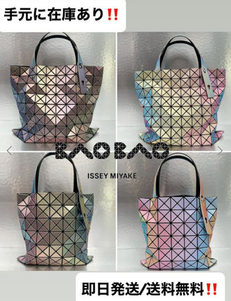 BaoBaoIsseyMiyake - 新作BAOBAO白ILLUSION小トートバッグ