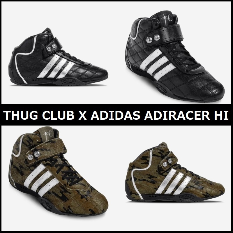 スニーカー [THUG CLUB X ADIDAS] ADIRACER HI