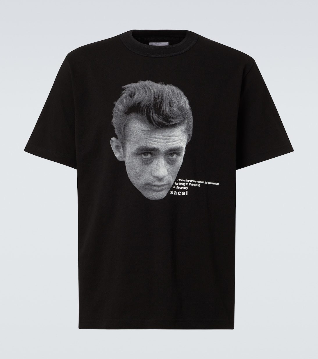 【Sacai】プリントコットンジャージTシャツ