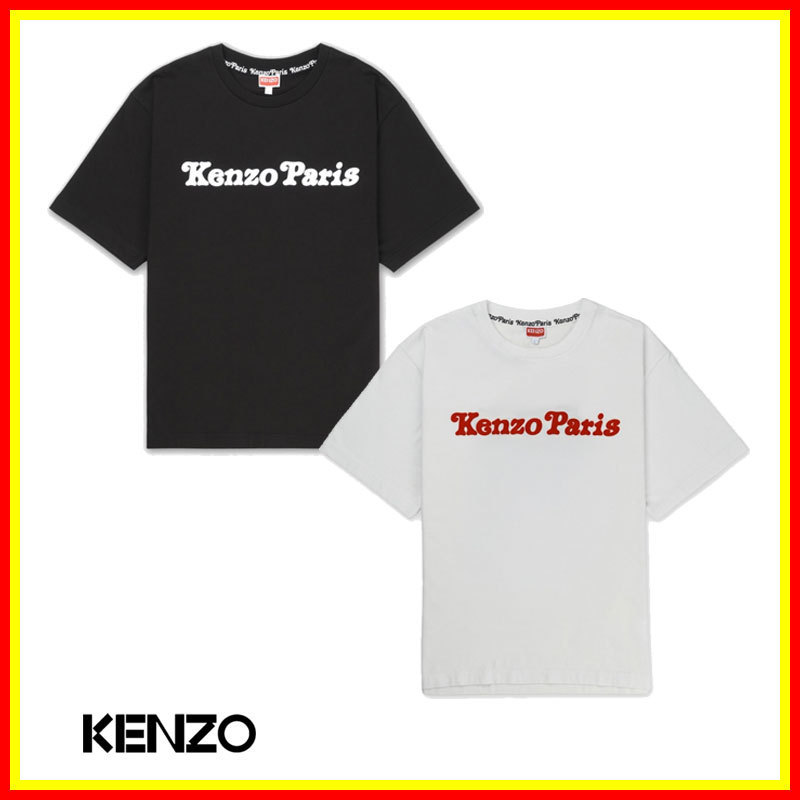 Tシャツ・カットソー [KENZO] Genzo Verdi Market Oversized Short Sleeve T-Shirt