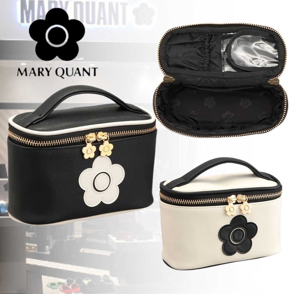 【MARY QUANT】エナメルアイコンデイジーパッチ バニティ
