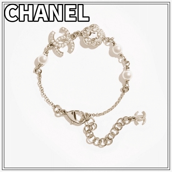 【ゴージャス】CHANEL 25ss ブレスレット パール ココマーク