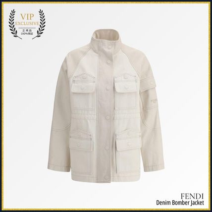 フェンディ FENDI ボンバージャケット FENDI (フェンディ) FF MONOGRAM BOMBER JACKET モノグラム