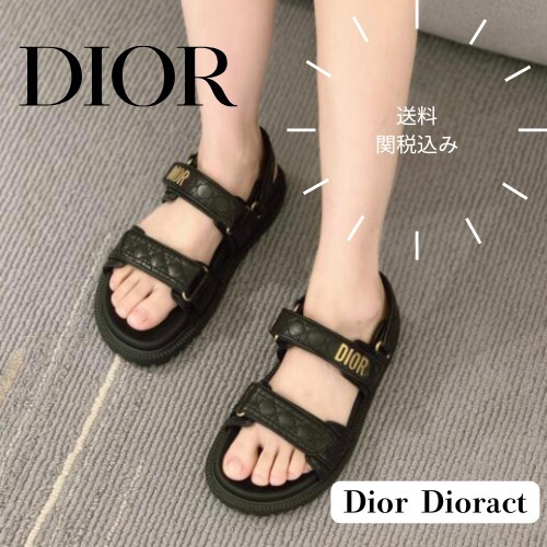 【Dior】サンダル Dioract｜綺麗めカジュアルに馴染む名品