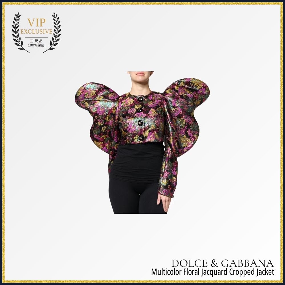 【VIP価格】DOLCE & GABBANA Floral Jacquard Jacket