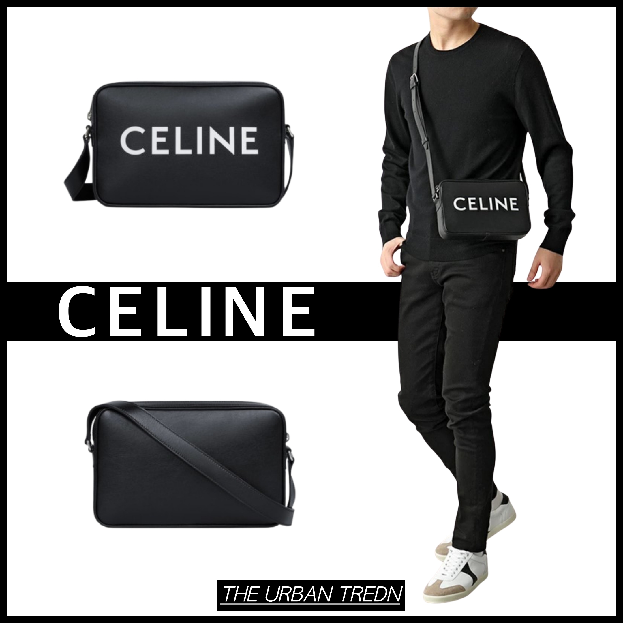 【CELINE】プリントミディアムメッセンジャーバッグ/※関税込※
