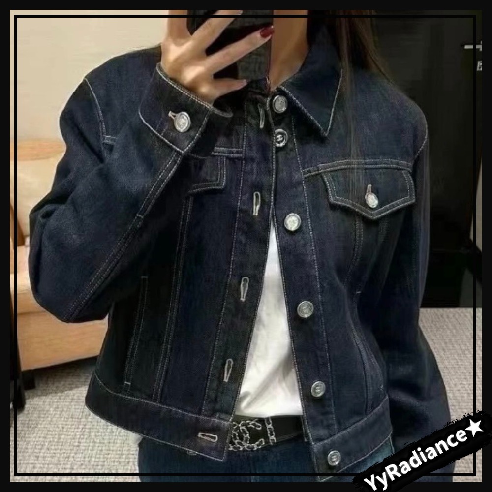 【大人カジュアルな印象に♡】CHANEL デニムジャケット