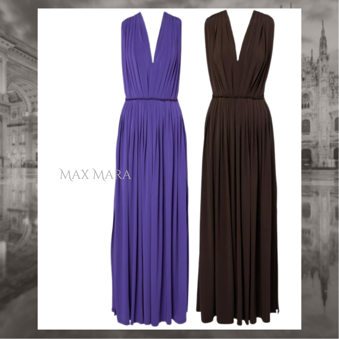 ☆Max Mara☆ プリーツディテールマキシドレス・Walter♪
