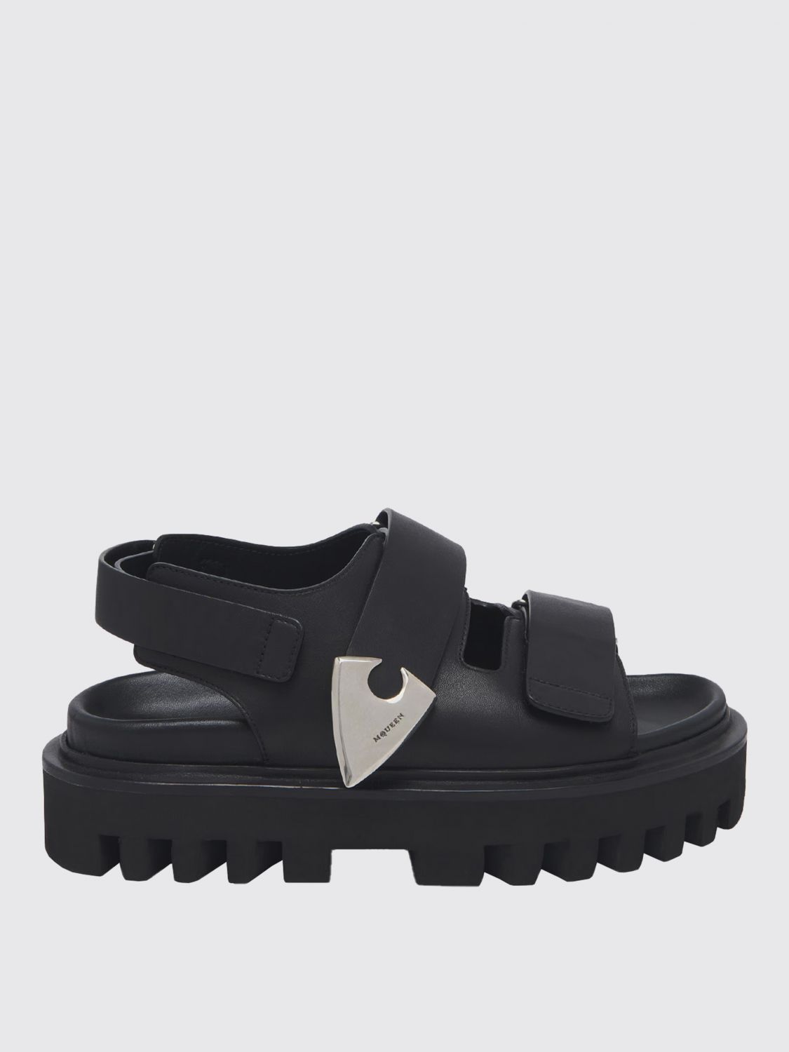 サンダル ALEXANDER MCQUEEN Men Sandals Black 815896WIACT 1064