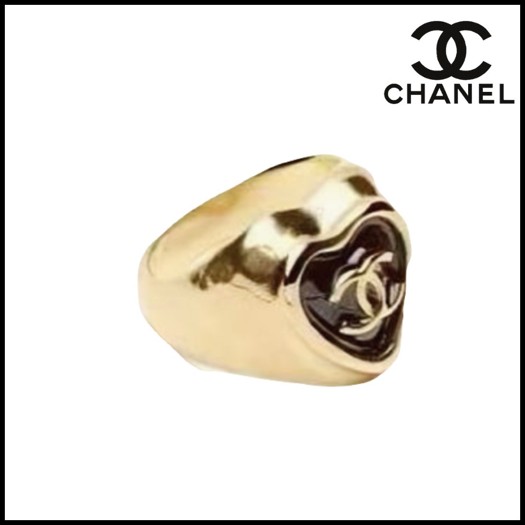 【存在感抜群♪華やかな手元に♡】CHANEL リング