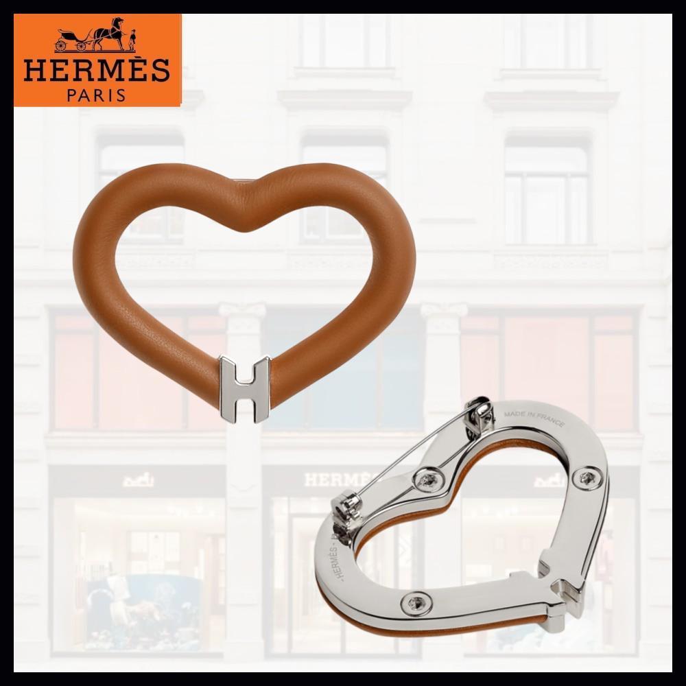 【素敵なアクセントに☆】HERMES ブローチ