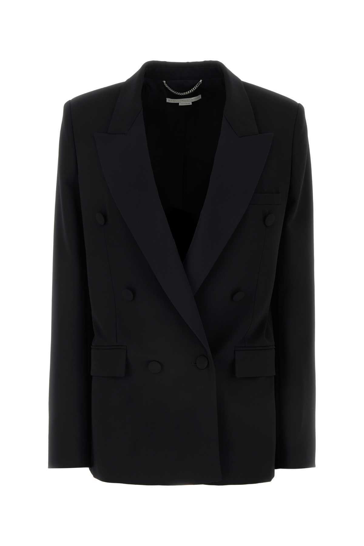 【関税&送料込】Stella Mccartney Black Stretch Wool Blazer