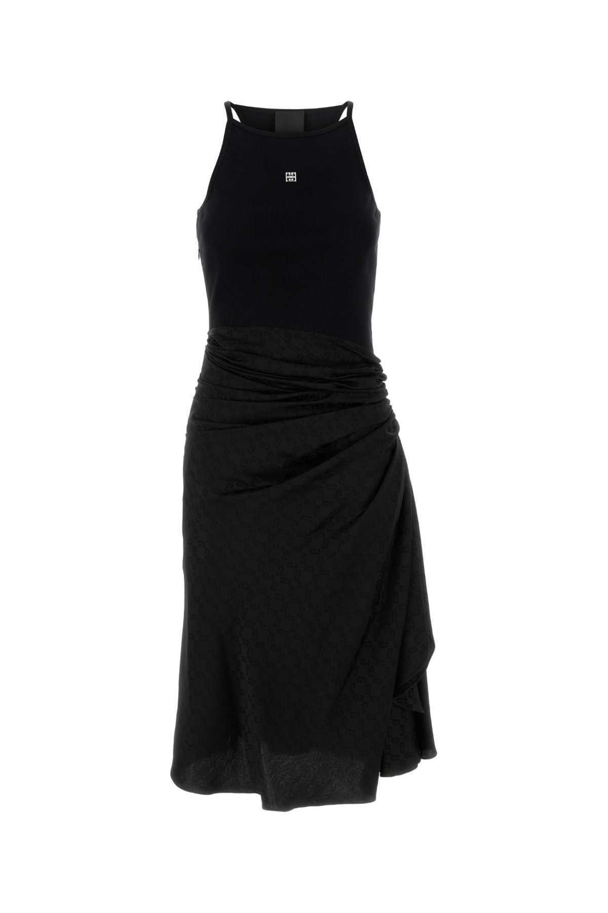 【関税&送料込】Givenchy Black Stretch Cotton Dress