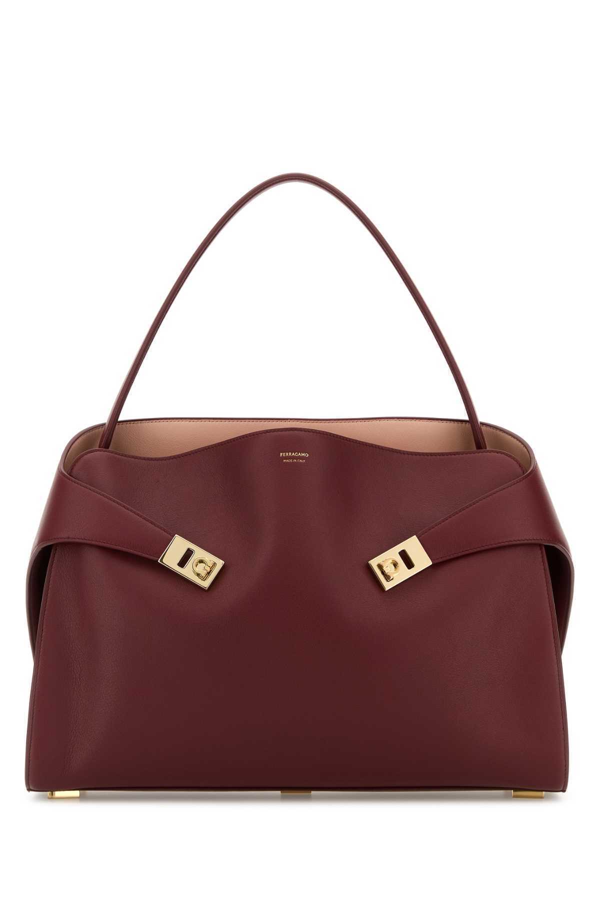 【関税&送料込】Salvatore Ferragamo Leather Large Hug Soft S