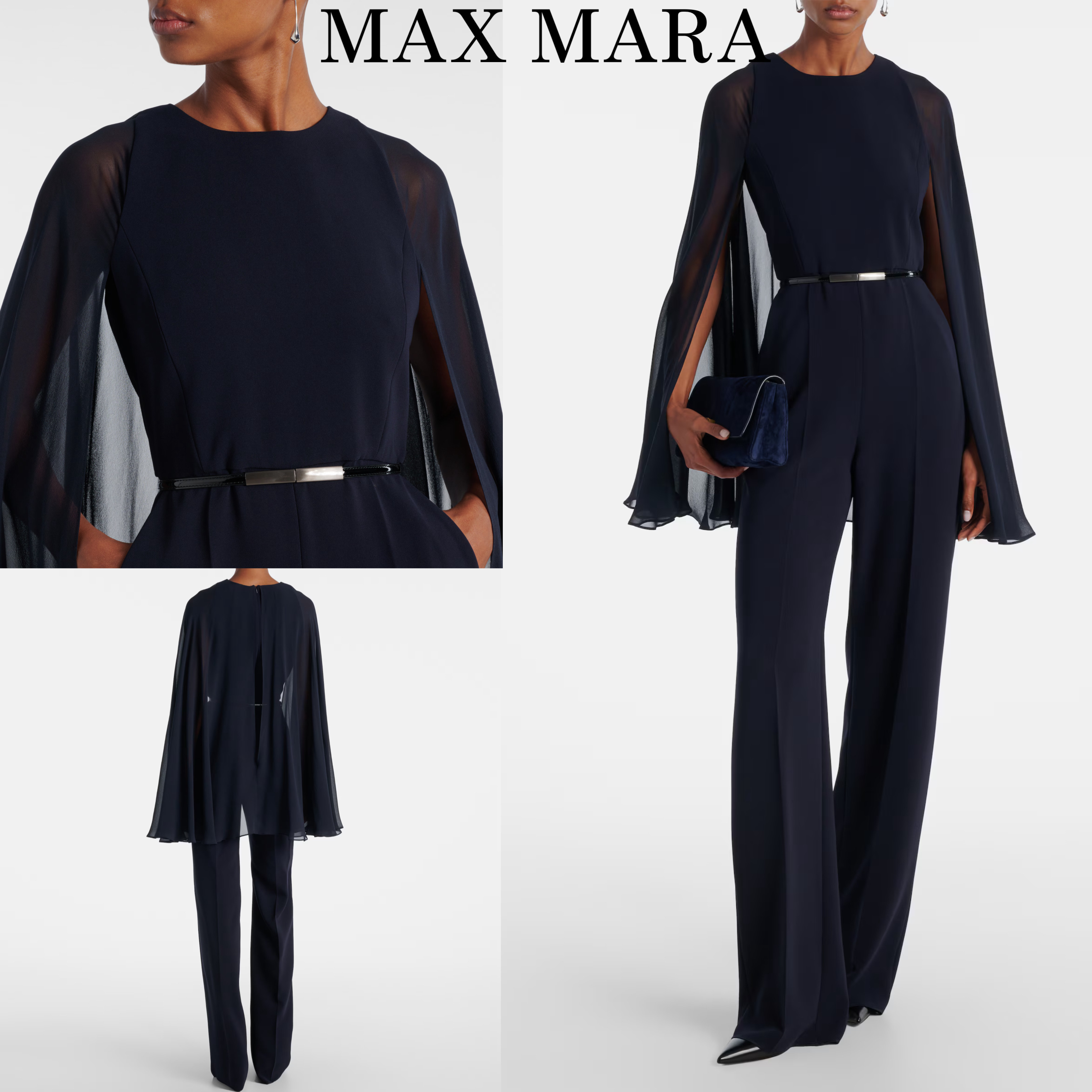 新作*MAX MARA* Vertice キャディジャンプスーツ パンツ