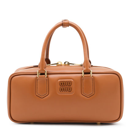 ♪直営アウトレット♪MIU MIU ショルダーバッグ 5BE089 2CRM ☆ ミュウミュウ ☆ レザーバケットバッグ 5BE089 (MiuMiu