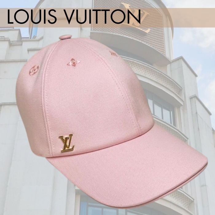 淡いピンクカラー☆【Loius Vuitton】キャップ