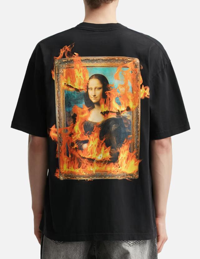 PLEASURES 関税込 バーンアゲインTシャツ