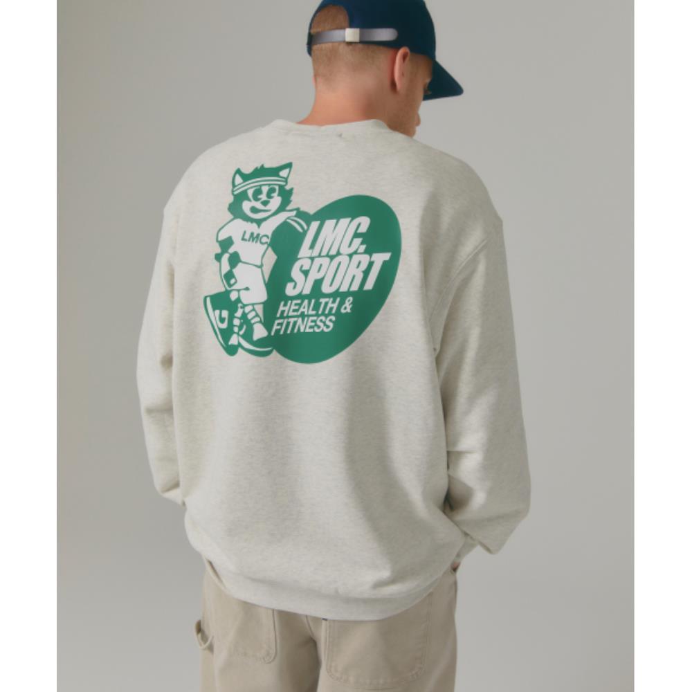 Tシャツ・カットソー LMC SPORT CAT SWEATSHIRT oatmeal 0LM44FSW371OTM
