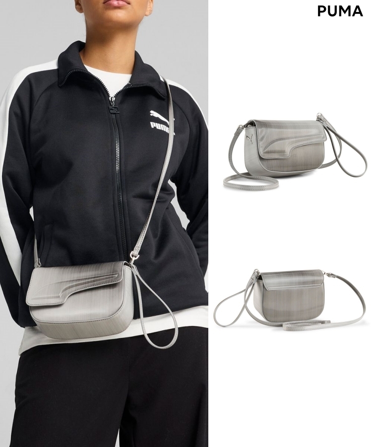 [PUMA] ミニショルダーバッグ MINI HOBONAG スモークグレー