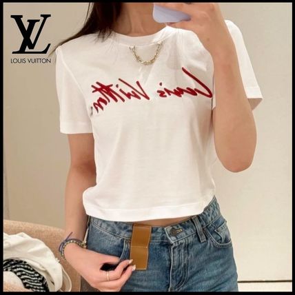 LOUIS VUITTON 星柄 Tシャツ レディース Mサイズ LOUIS VUITTON ルイヴィトン Tシャツ レディース S ブラック