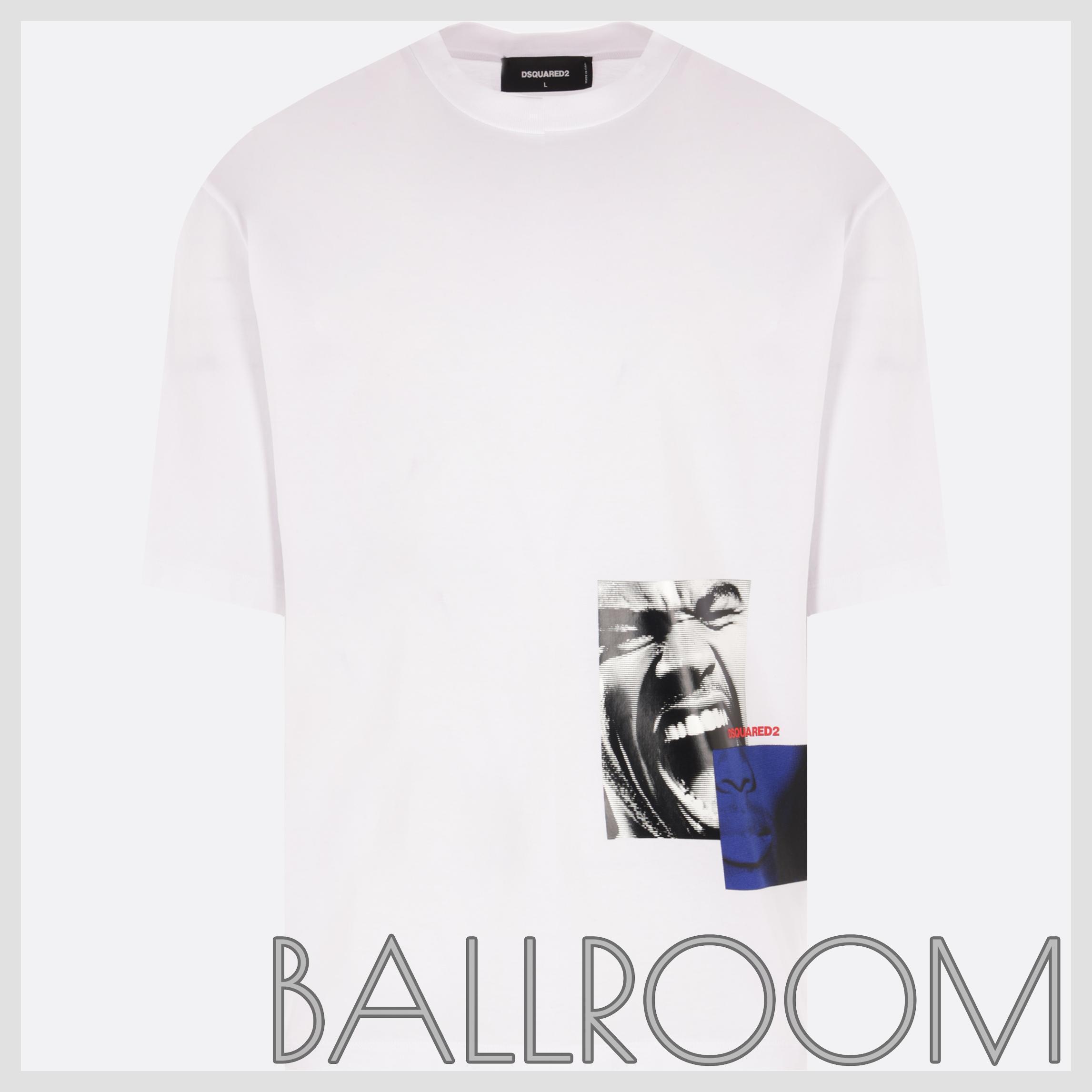 Tシャツ・カットソー D SQUARED2 GRAPHIC PRINT COTTON T-SHIRT