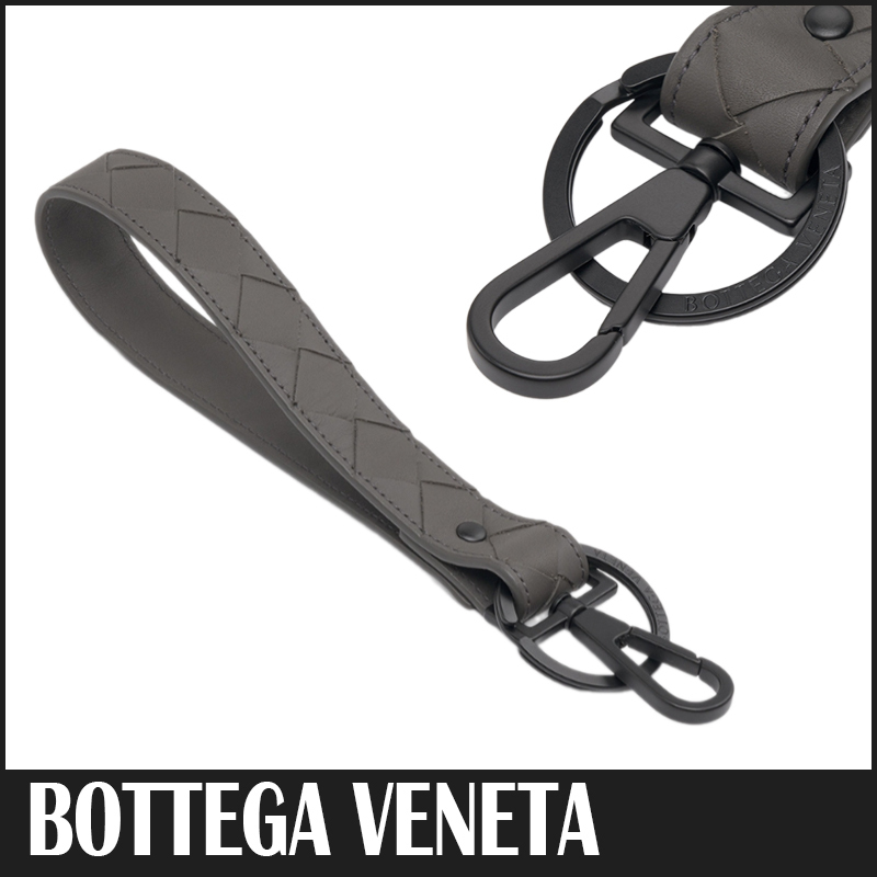 ☆送料関税込☆BOTTEGA VENETA イントレチャート キーリング☆